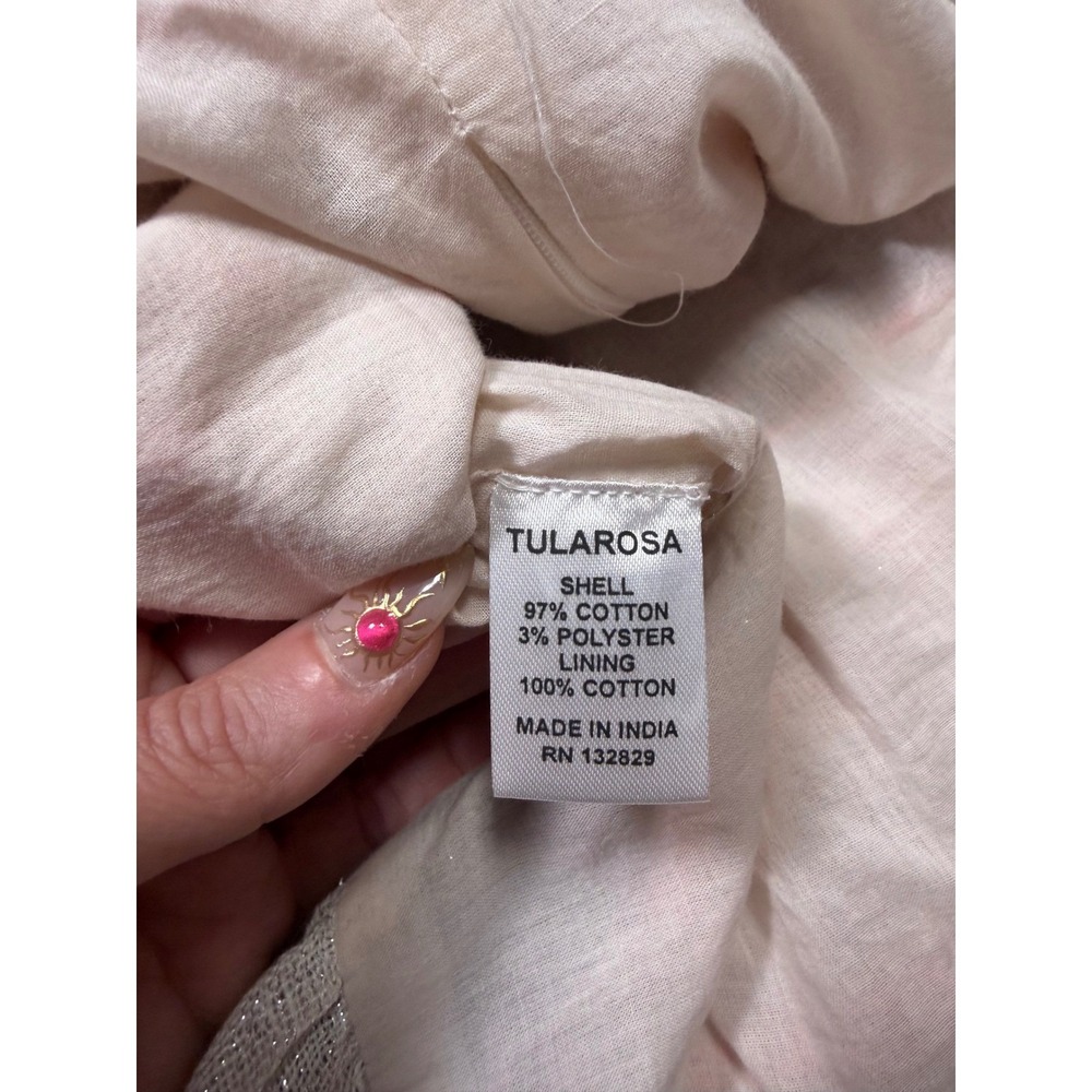 Tularosa‎ Pom Trim Strapless Mini Dress Size S - Picture 7 of 7